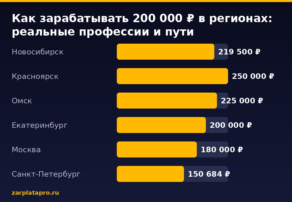 Медианные зарплаты по данным zarplatapro.ru, ₽