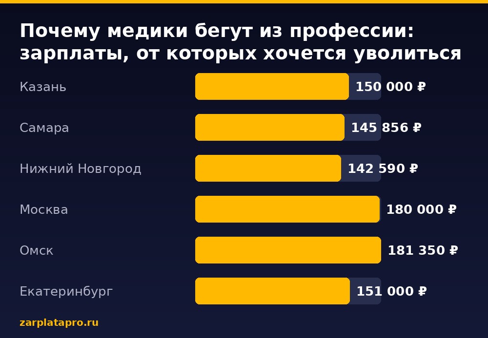 Медианные зарплаты по данным zarplatapro.ru, ₽
