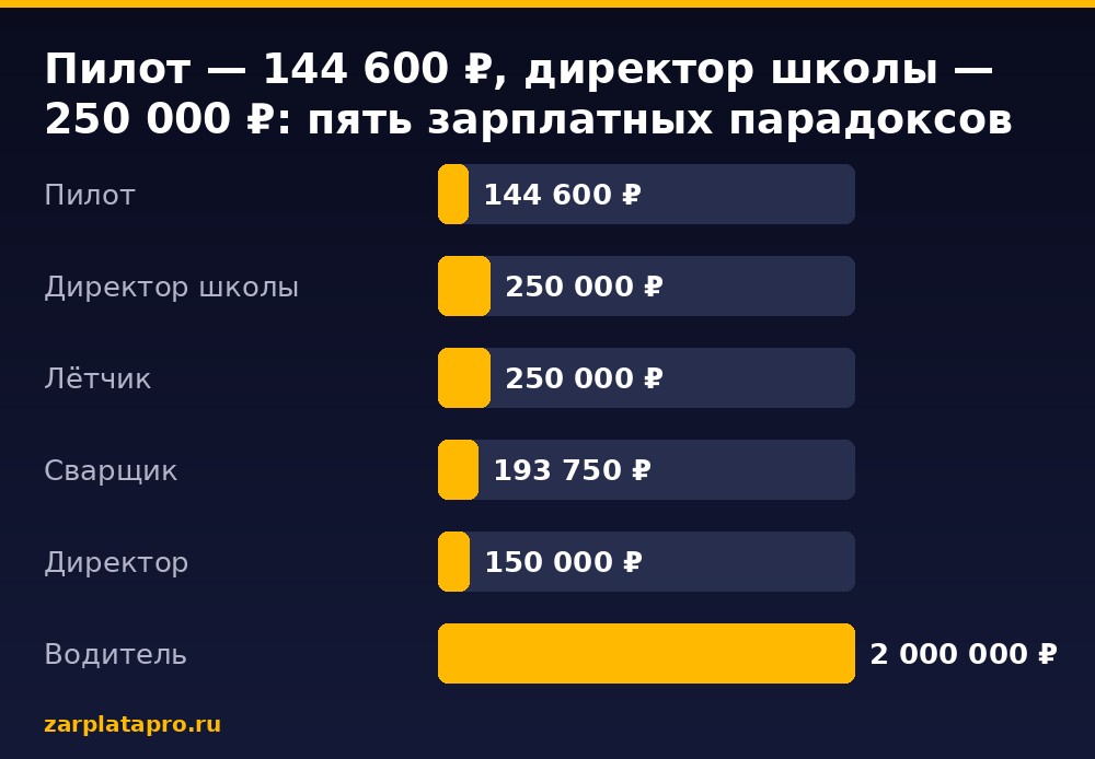 Медианные зарплаты по данным zarplatapro.ru, ₽