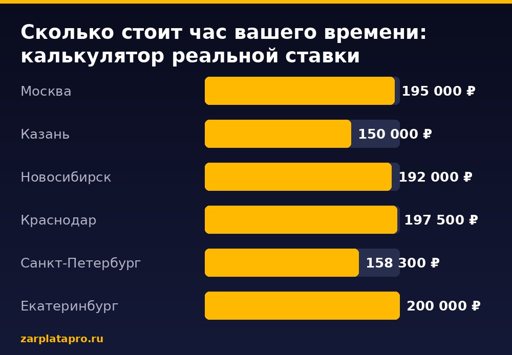 Медианные зарплаты по данным zarplatapro.ru, ₽