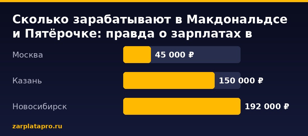Медианные зарплаты по данным zarplatapro.ru, ₽