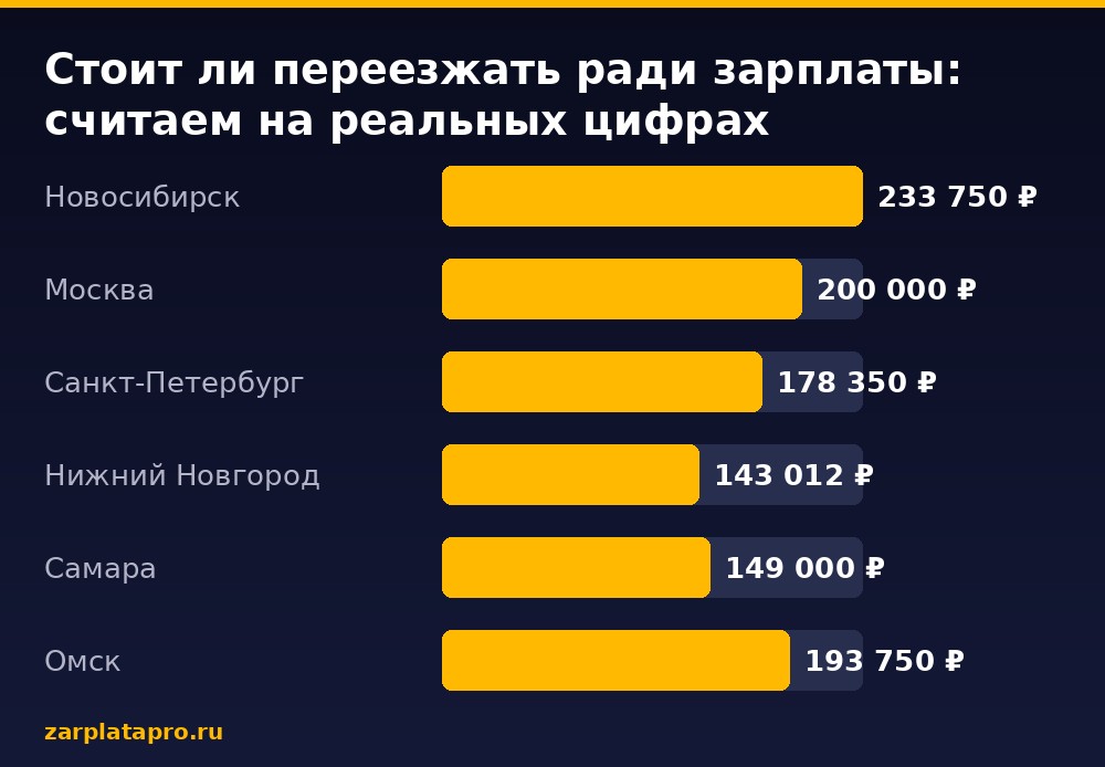 Медианные зарплаты по данным zarplatapro.ru, ₽