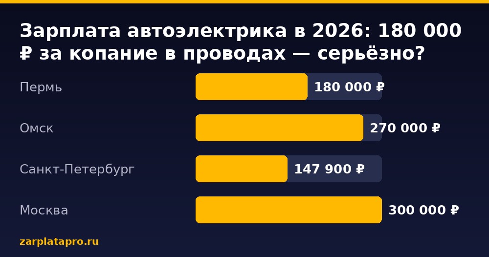 Медианные зарплаты по данным zarplatapro.ru, ₽