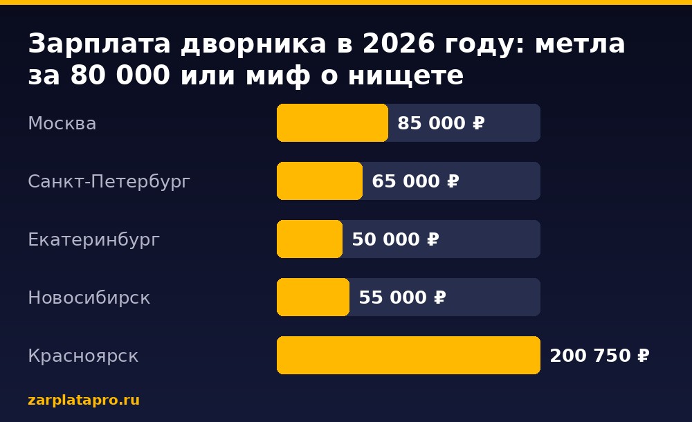 Медианные зарплаты по данным zarplatapro.ru, ₽