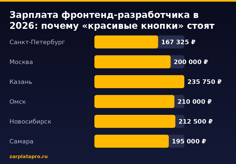 Медианные зарплаты по данным zarplatapro.ru, ₽