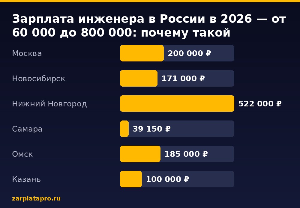 Медианные зарплаты по данным zarplatapro.ru, ₽