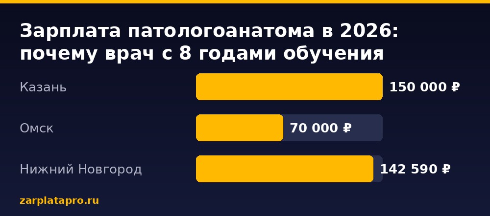 Медианные зарплаты по данным zarplatapro.ru, ₽
