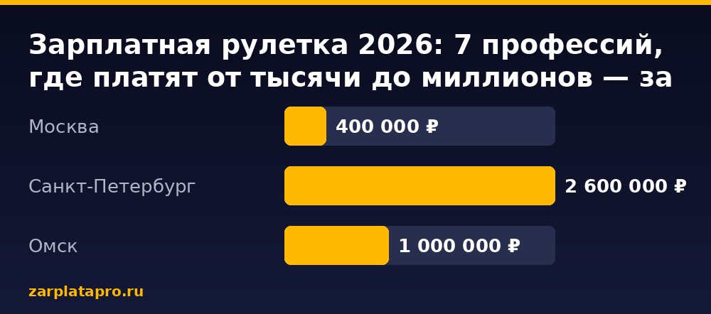 Медианные зарплаты по данным zarplatapro.ru, ₽
