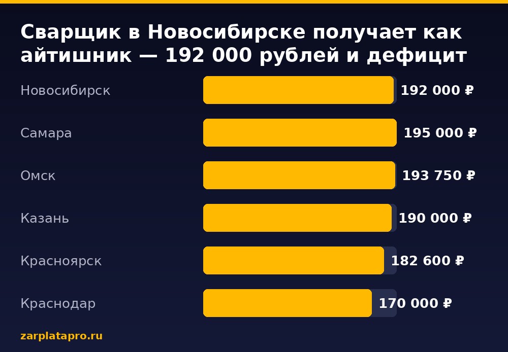 Медианные зарплаты по данным zarplatapro.ru, ₽